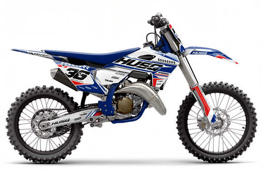 Kit déco Husqvarna FC/TC/FE/TE - KHQCE002 Bleu