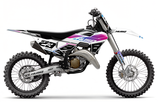 Kit déco Husqvarna FC/TC/FE/TE - KHQCE007 Rose