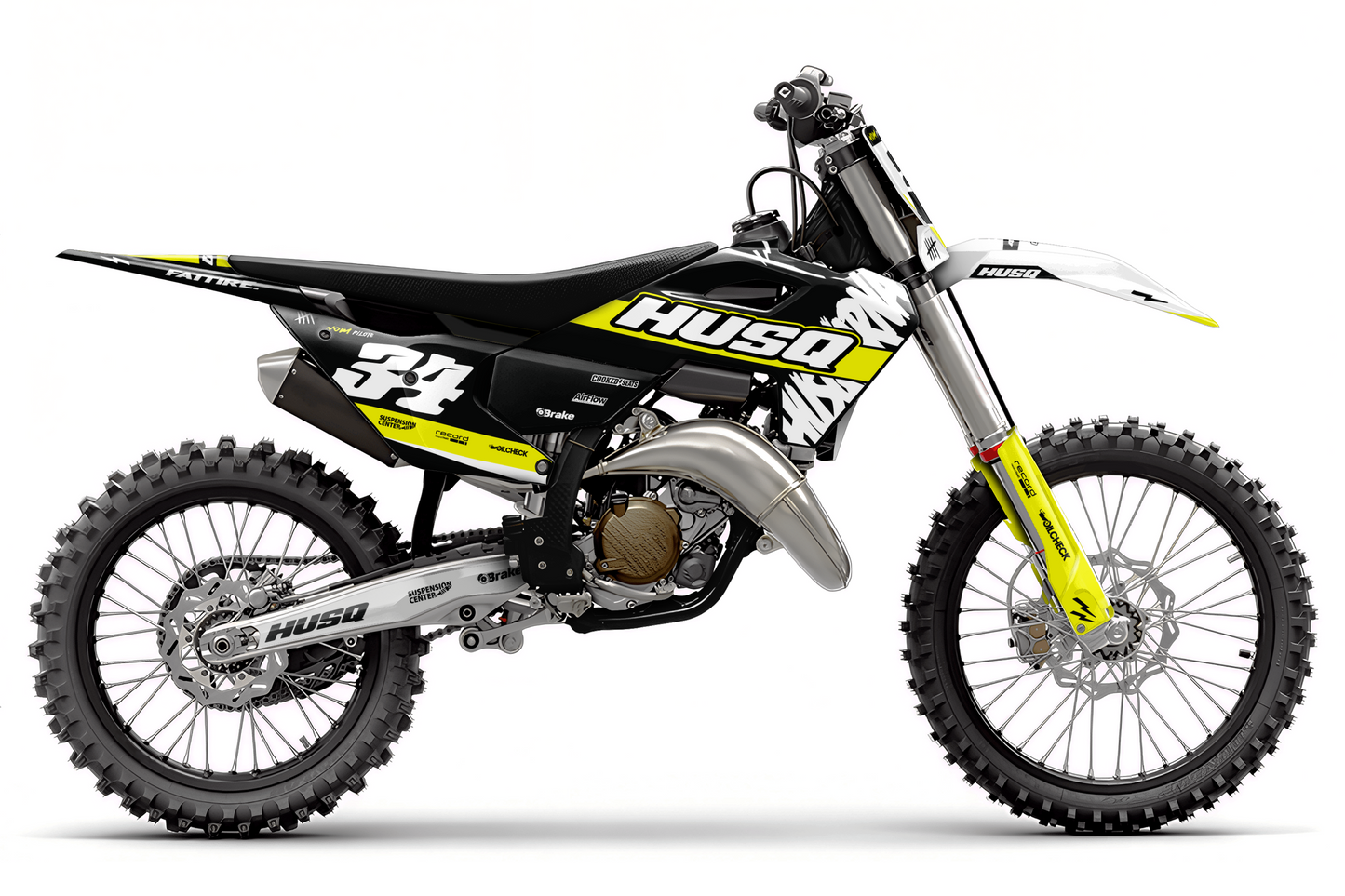 Kit déco Husqvarna FC/TC/FE/TE - HQMX008 Blanc