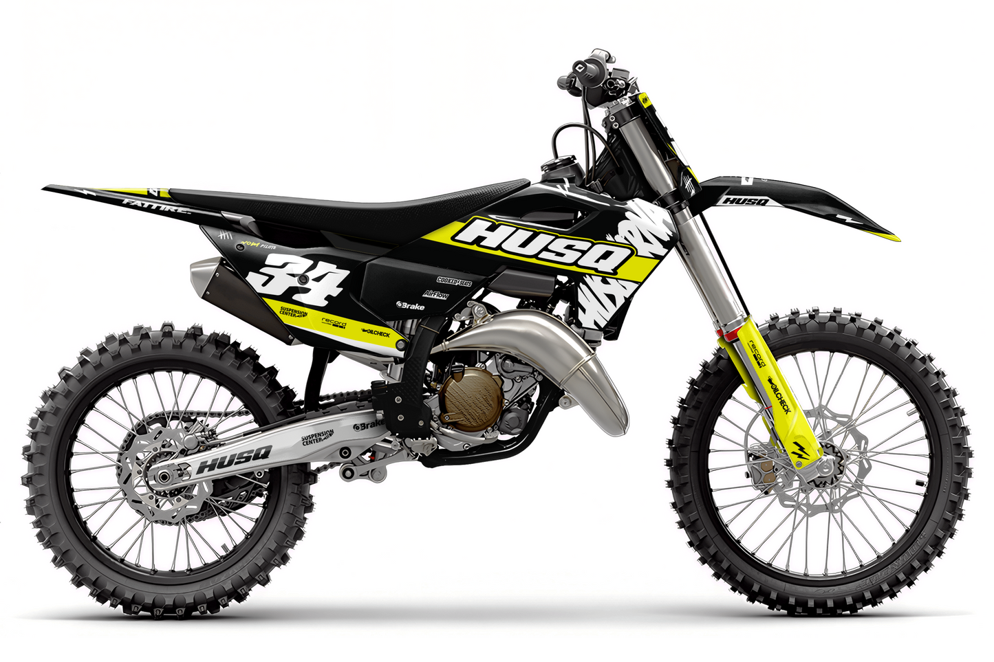 Kit déco Husqvarna FC/TC/FE/TE - HQMX008 Noir