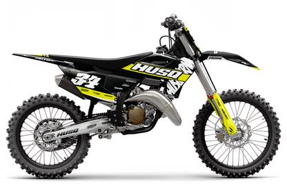 Kit déco Husqvarna FC/TC/FE/TE - HQMX008 Noir