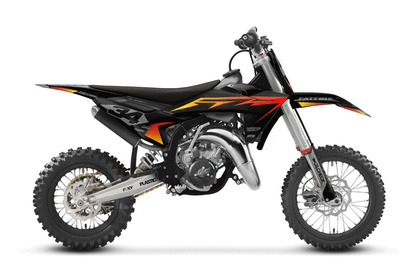KTM 85 SX motocross graphics kit - Cutz Orange