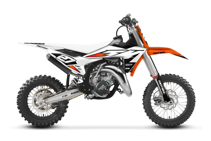 KTM 50 SX motocross graphics kit - Cutz Orange