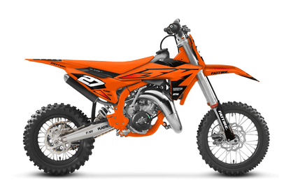 KTM 85 SX motocross graphics kit - Cutz Orange