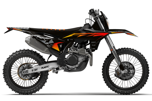 Kit déco motocross KTM EXC / EXC-F - Factory K25 Noir