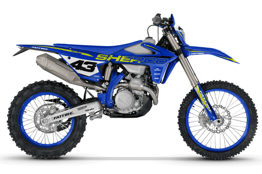 Kit déco motocross SHERCO SE / SE-F - Factory-K25 Bleu