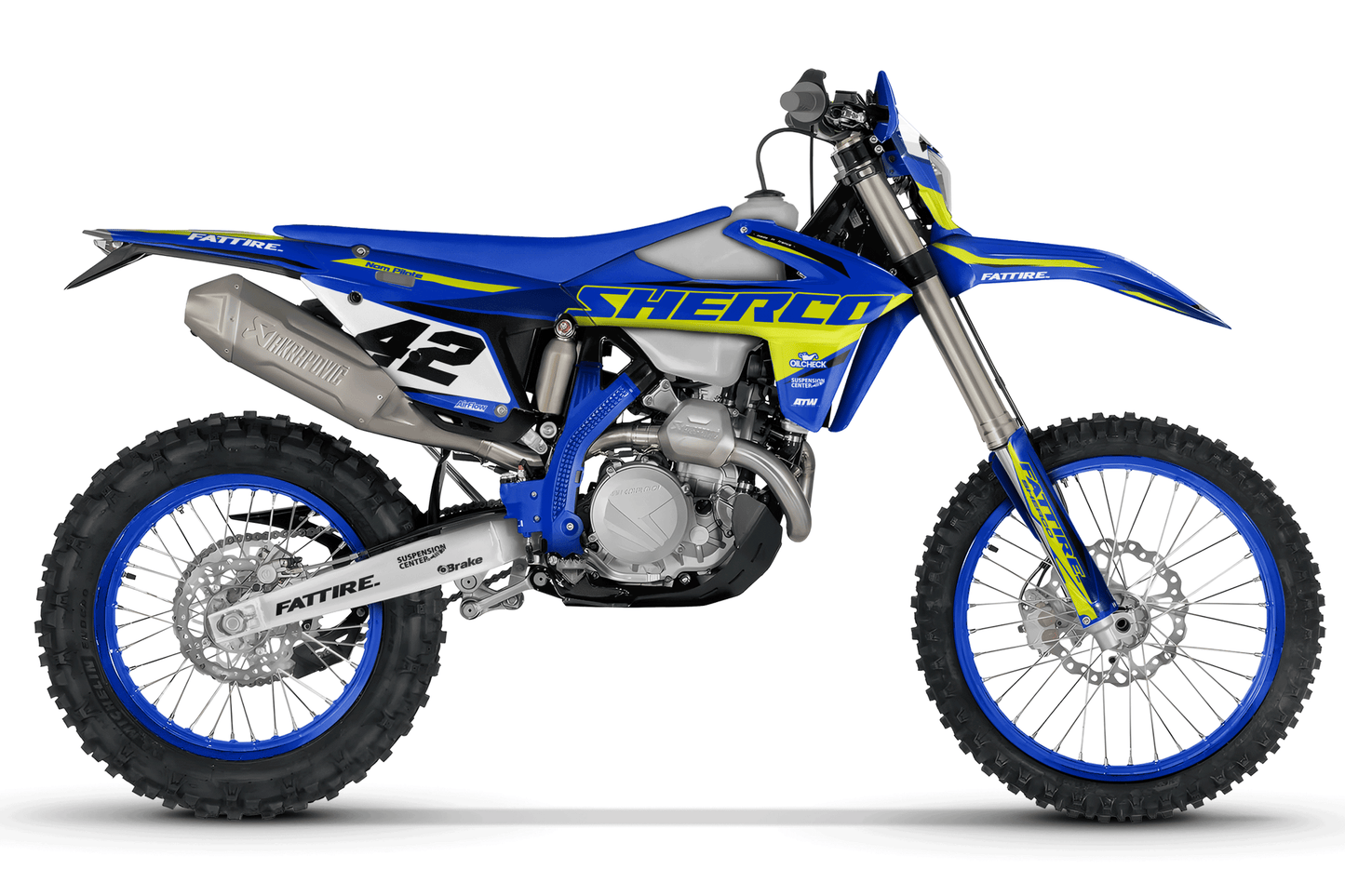 Kit déco motocross SHERCO SE / SE-F - Tech Bleu
