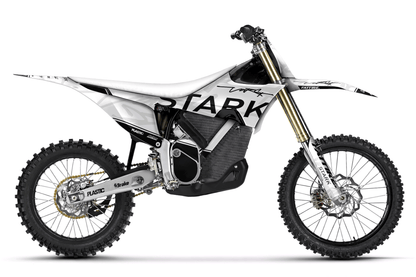 Kit déco motocross Stark Future VARG EX - Down Blanc