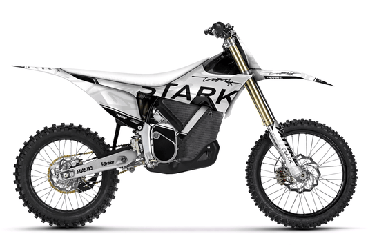 Kit déco motocross Stark Future VARG EX - Down Blanc