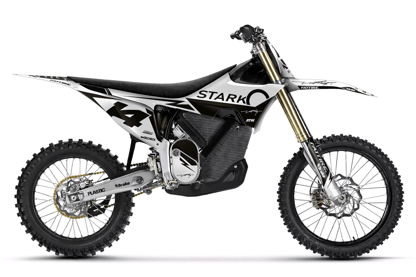 KTM 50 SX motocross graphics kit - Cutz Orange