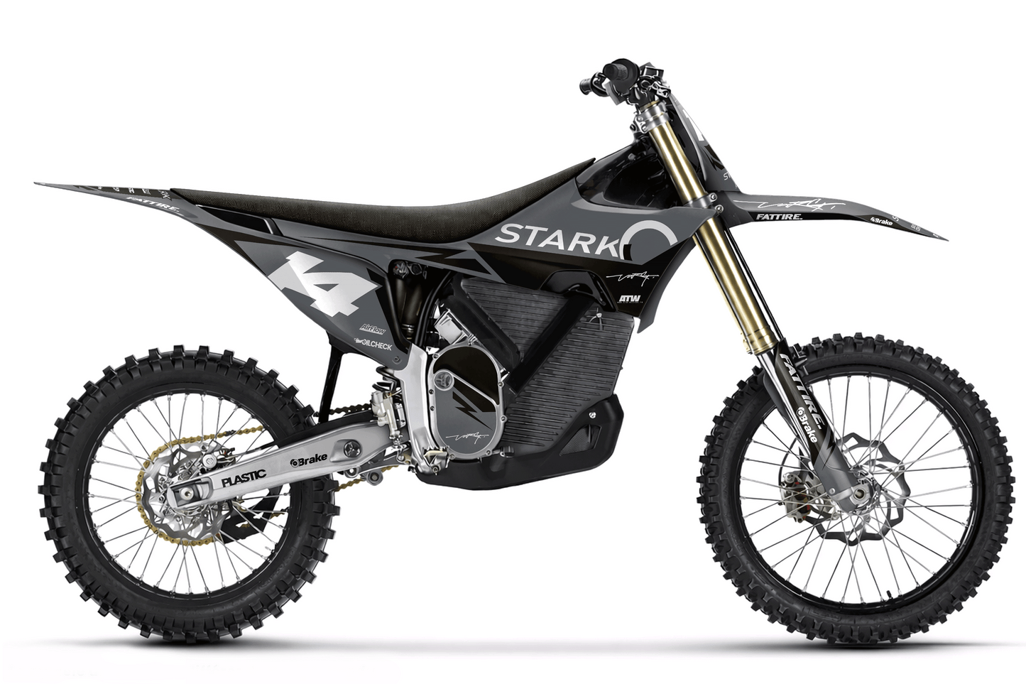 KTM 50 SX motocross graphics kit - Cutz Orange