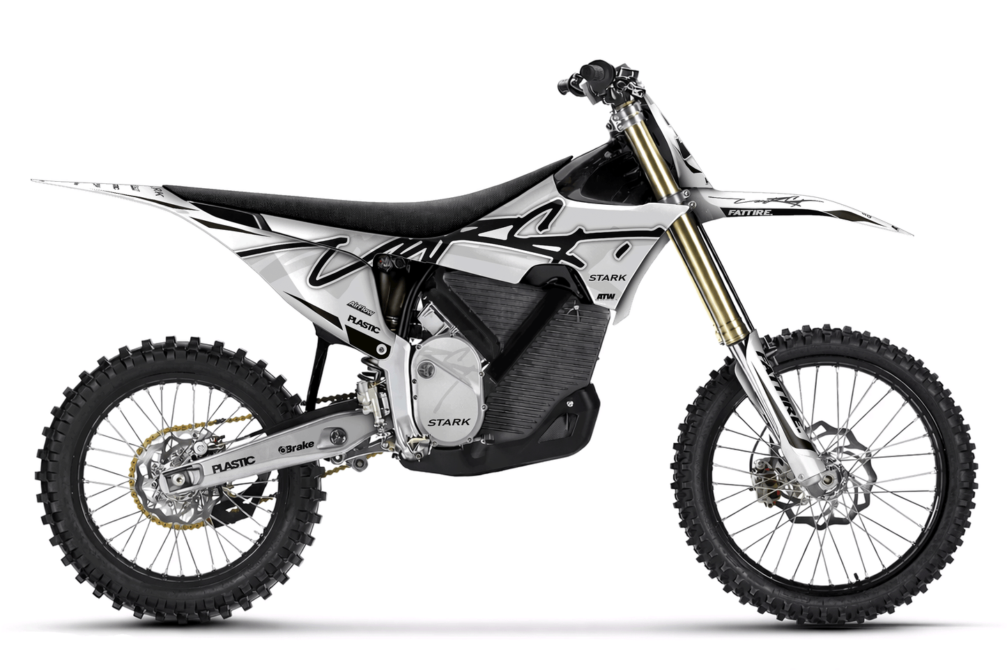 KTM 50 SX motocross graphics kit - Cutz Orange