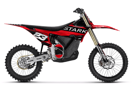 Kit déco motocross Stark Future VARG EX - Simple Rouge