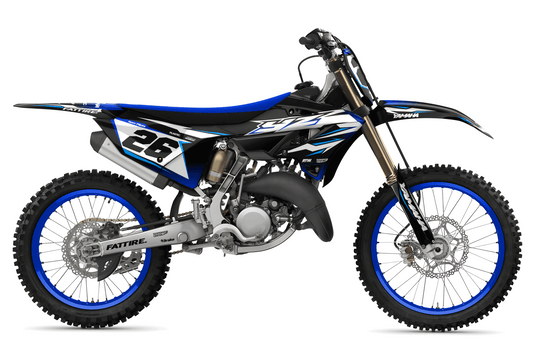 Kit déco motocross Yamaha YZ - Factory K26 Noir