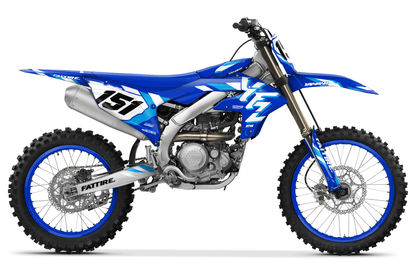 Kit déco motocross Yamaha YZ-F - Year50 Bleu