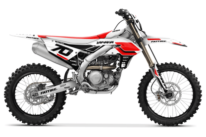 Kit déco motocross Yamaha YZ-F - Year70 Rouge