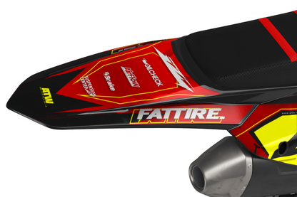 Supermoto Graphics Kit – All Models – ATSM001 Red
