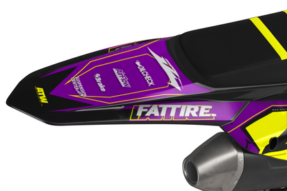 Kit déco Supermotard Tout Modèles - ATSM001 Violet