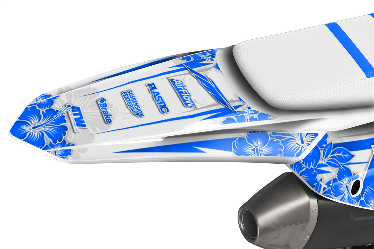 Supermoto Graphics Kit - All Models - ATSM002 Blue
