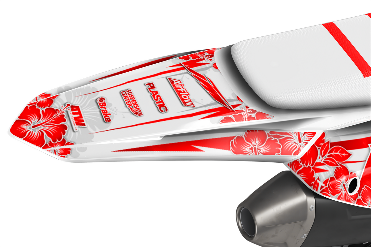 Supermoto Graphics Kit - All Models - ATSM002 Red