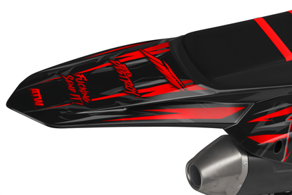 Supermoto Graphics Kit - All Models - ATSM003 Red