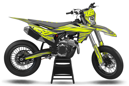 Kit déco Supermotard Tout Modèles - ATSM004 Gris