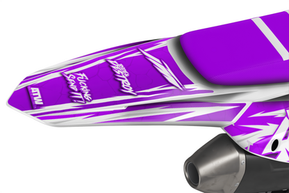 Kit déco Supermotard Tout Modèles - ATSM004 Violet