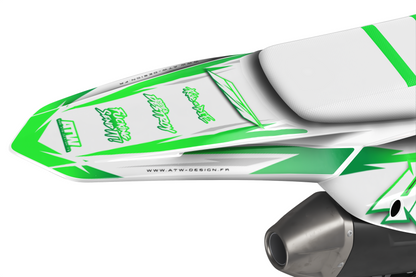 Kit grafiche Supermotard Tutti i modelli - ATSM009 Verde