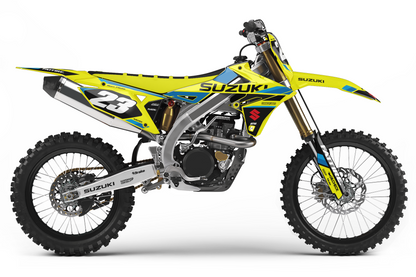 Kit déco Suzuki RM-Z - SZMX001 Bleu