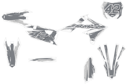 Kit déco Suzuki RM-Z - SZMX003 Blanc