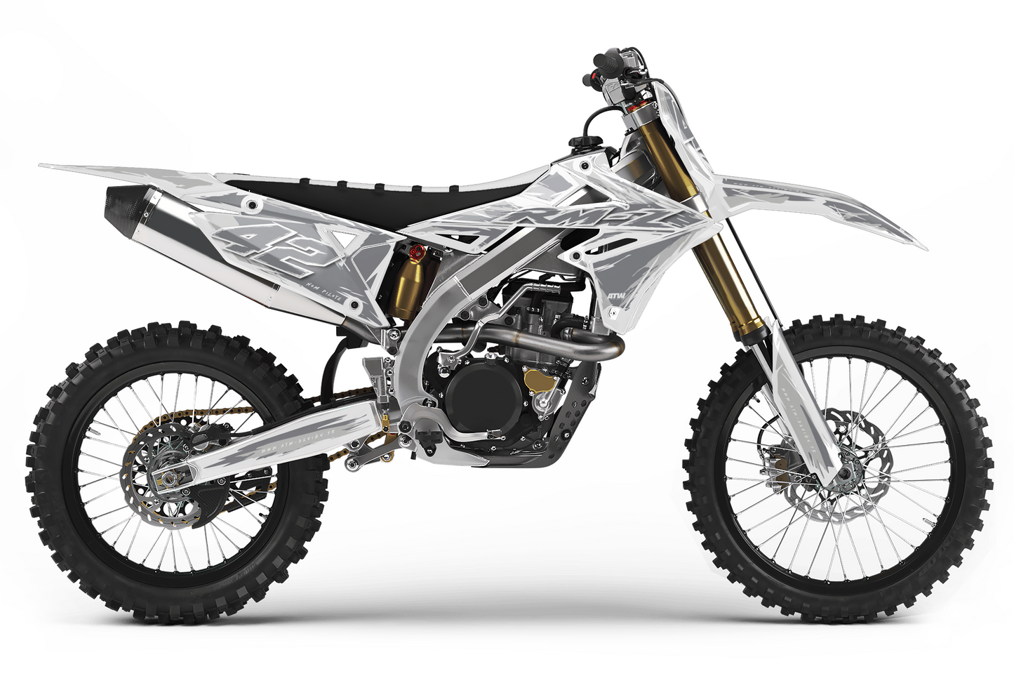 Kit déco Suzuki RM-Z - SZMX003 Blanc