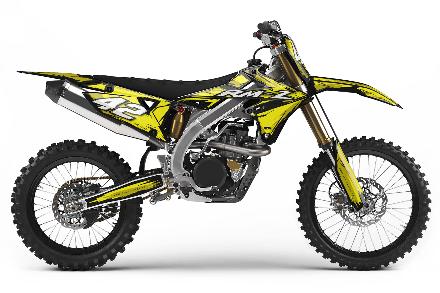 Kit déco Suzuki RM-Z - SZMX003 Noir