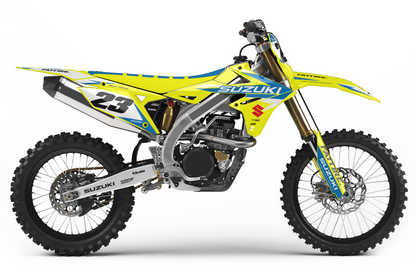 Kit déco Suzuki RM-Z - SZMX004 Blanc
