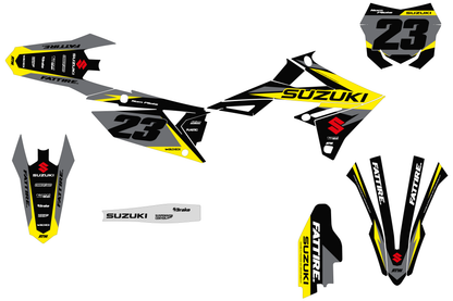 Kit déco Suzuki RM-Z - SZMX004 Noir