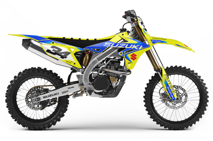 Kit déco Suzuki RM-Z - SZMX005 Bleu