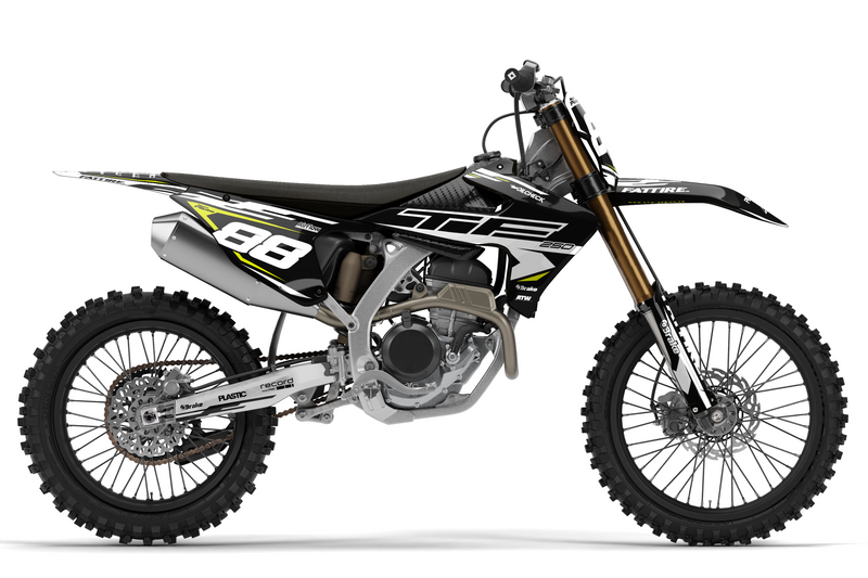 Kit déco Triumph TFX/TFE - TFMX001 Blanc