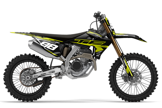 Kit déco Triumph TFX/TFE - TFMX001 Jaune
