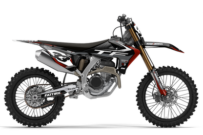 Kit déco Triumph TFX/TFE - TFMX002 Rouge