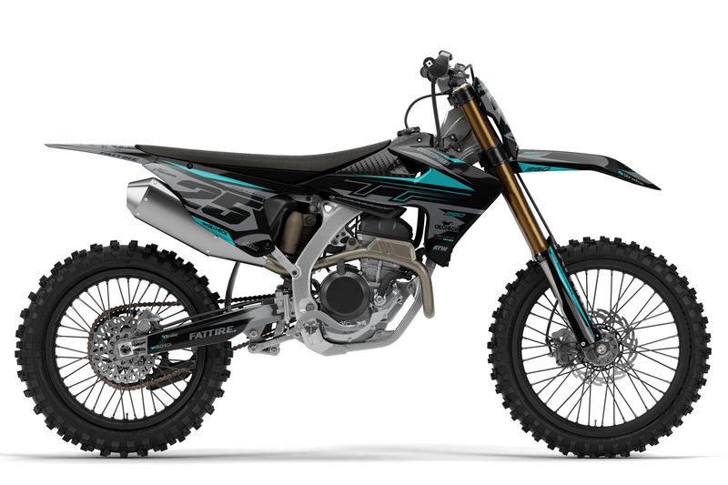 Kit déco Triumph TFX/TFE - TFMX004 Noir