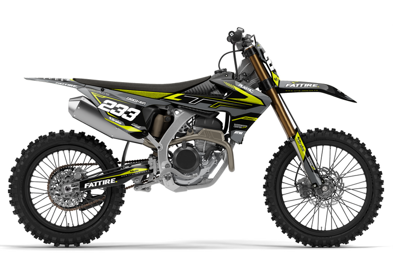 Kit déco Triumph TFX/TFE - TFMX005 Gris