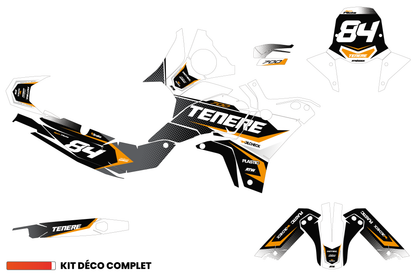 Kit déco Yamaha Tenere 700 - YMTR002 Blanc