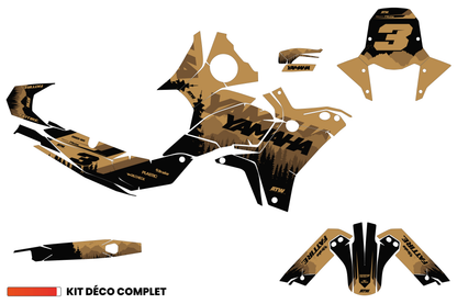 Kit déco Yamaha Tenere 700 - YMTR004 Beige