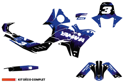 Kit déco Yamaha Tenere 700 - YMTR004 Bleu