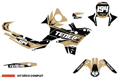 Kit déco Yamaha Tenere 700 - YMTR003 Beige