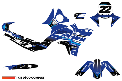Kit déco Yamaha Tenere 700 - YMTR005 Bleu
