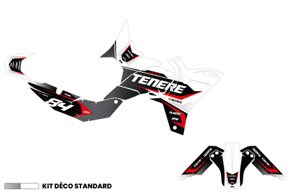 Kit déco Yamaha Tenere 700 - YMTR002 Rouge