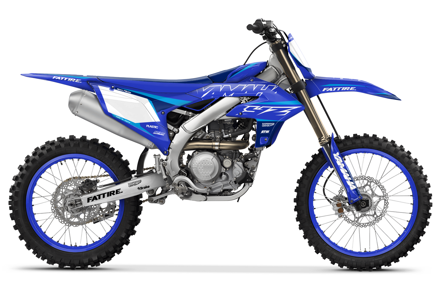 Kit déco Yamaha YZF/WRF - YMXMX002 Bleu