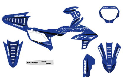 Kit déco Yamaha YZF/WRF - YMXMX002 Noir