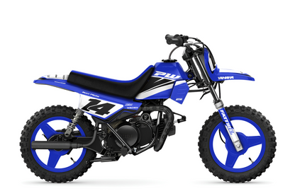 Kit déco Yamaha PW 50/PW 80 - YMPW004 Bleu