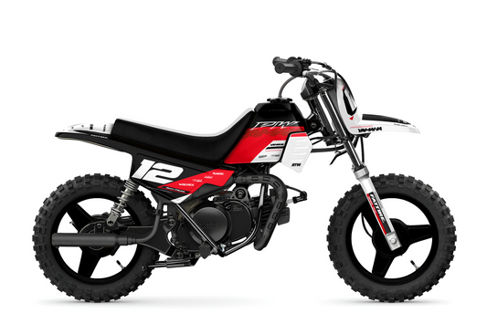 Kit déco Yamaha PW 50/PW 80 - YMPW005 Blanc